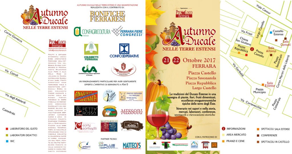 Autunno Ducale Ferrara 2017 enogastronomia